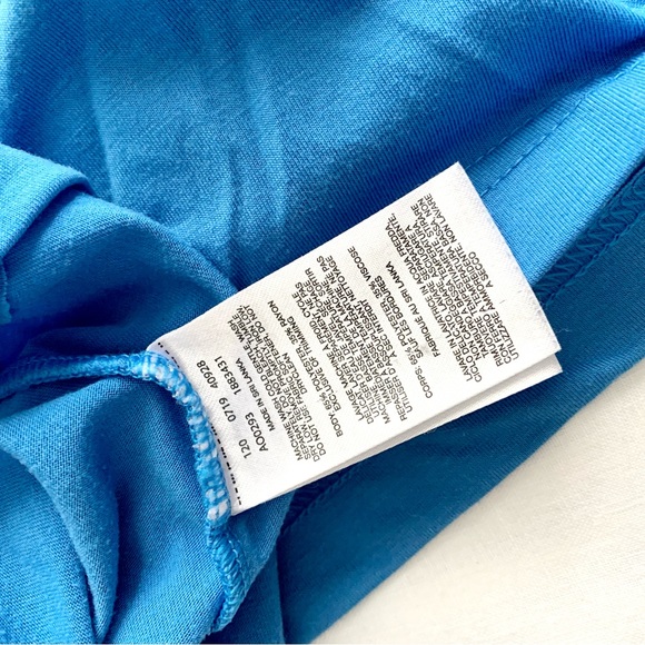 Columbia Logo Athletic T-shirt Blue Sz Large - Picture 3 of 7